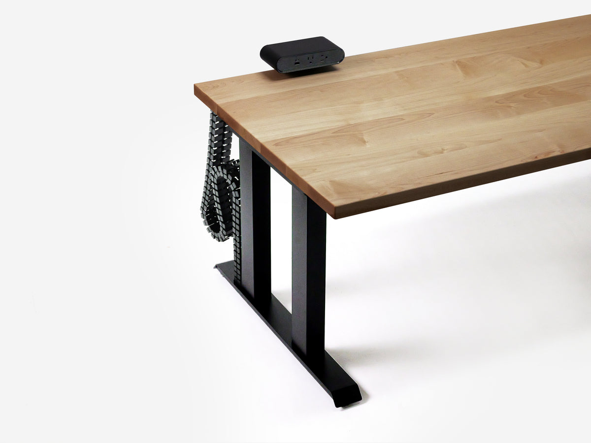 Grand Haven Solid Wood Standing Desk — Michigan Edition