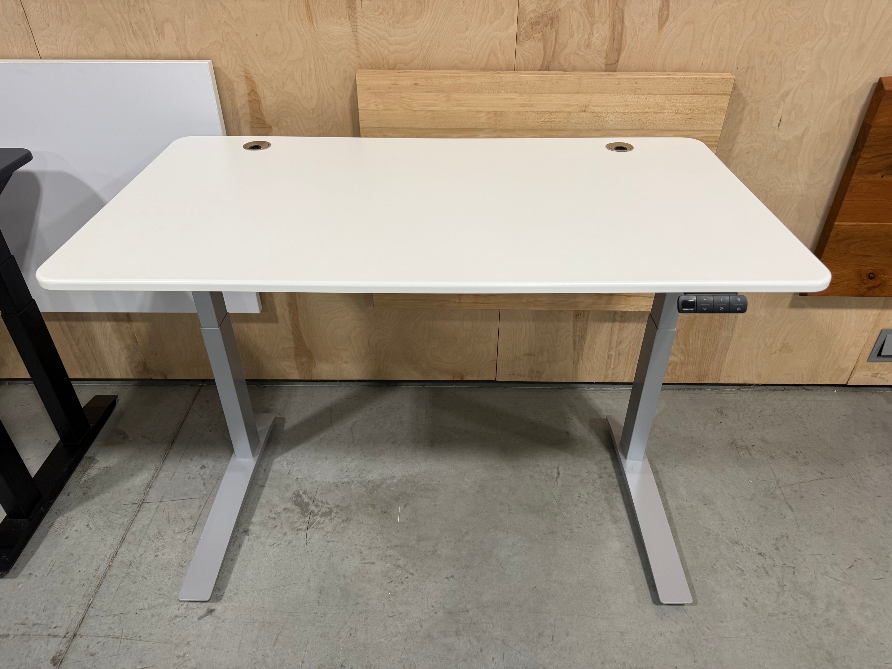Eco powder-coated MDF desktop, 29 x 53 inches