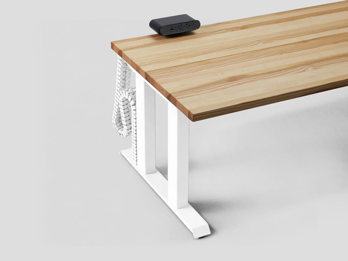 Grand Haven Solid Wood Standing Desk — Michigan Edition