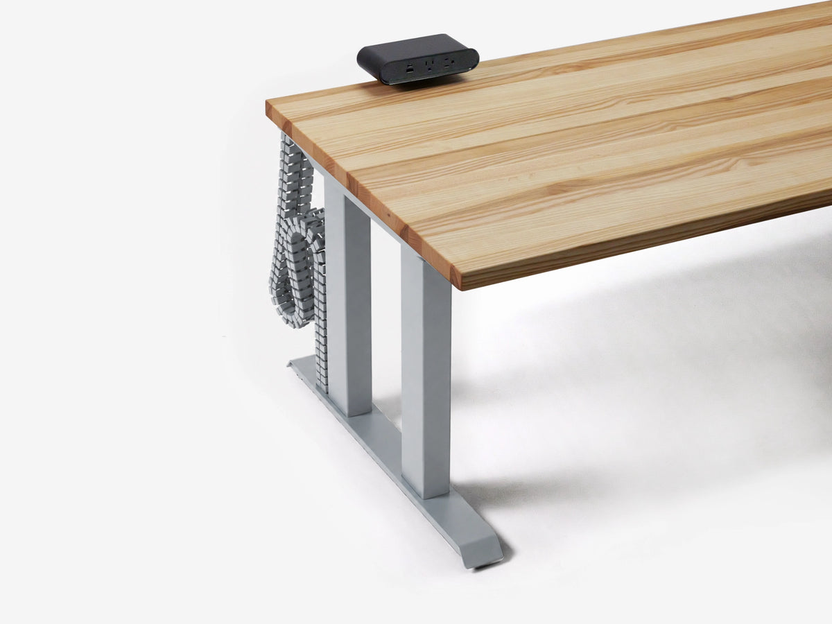 Grand Haven Solid Wood Standing Desk — Michigan Edition
