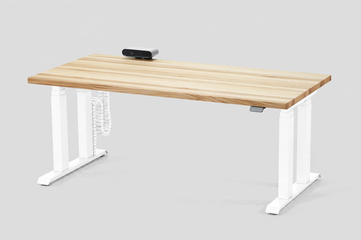 Grand Haven Solid Wood Standing Desk — Michigan Edition