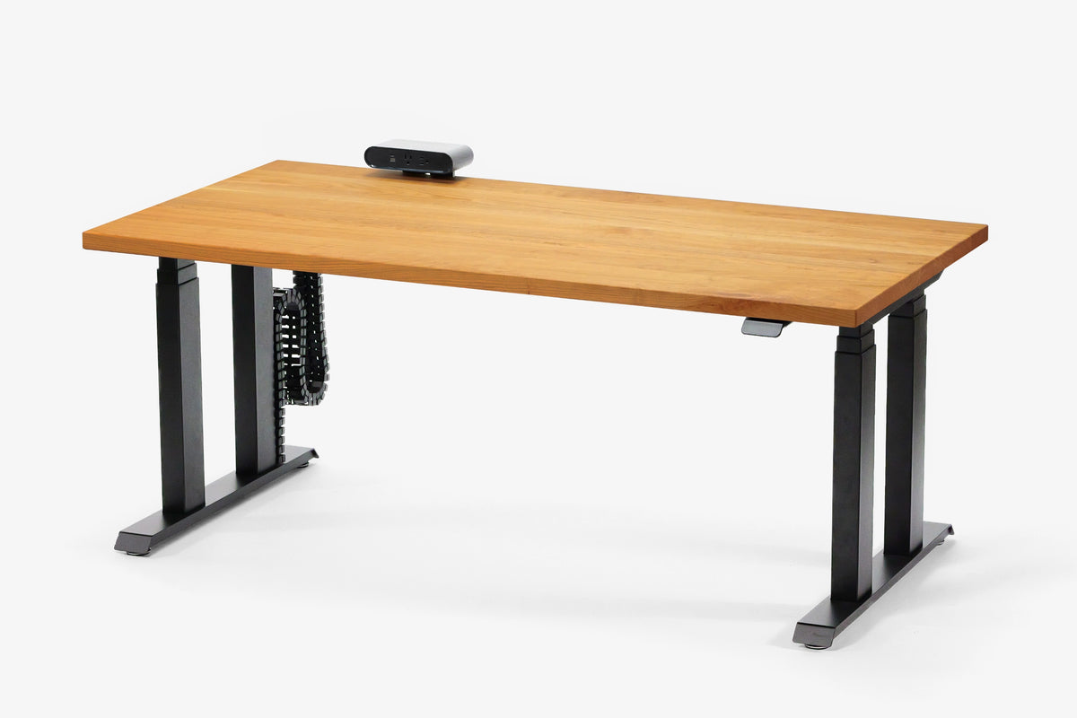 Grand Haven Solid Wood Standing Desk — Michigan Edition