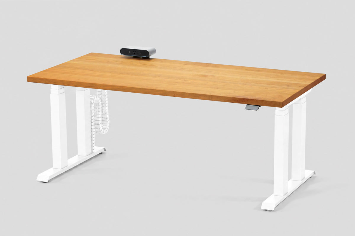 Grand Haven Solid Wood Standing Desk — Michigan Edition