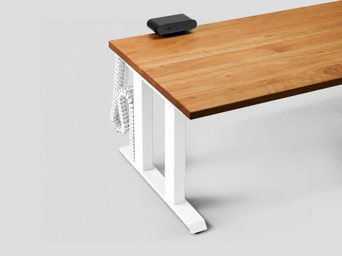 Grand Haven Solid Wood Standing Desk — Michigan Edition