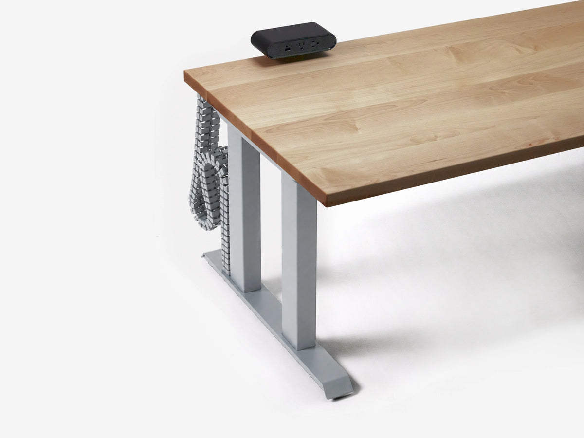 Grand Haven Solid Wood Standing Desk — Michigan Edition