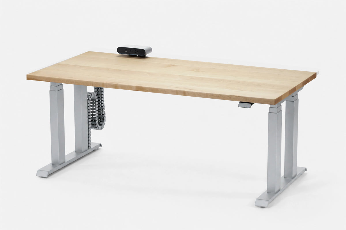 Grand Haven Solid Wood Standing Desk — Michigan Edition
