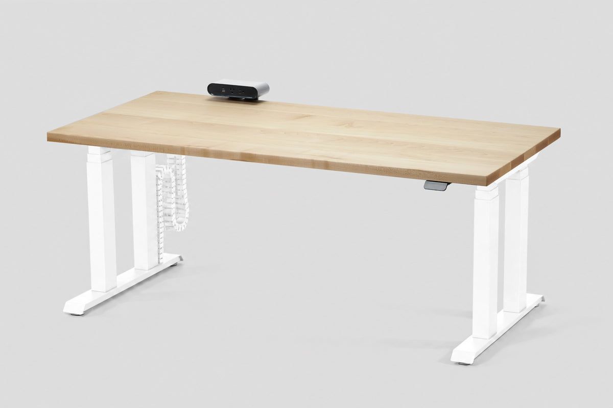 Grand Haven Solid Wood Standing Desk — Michigan Edition
