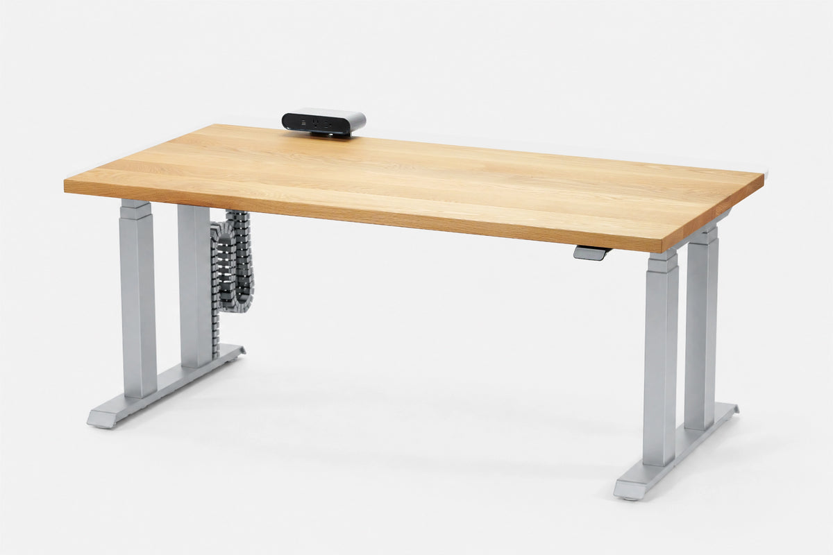 Grand Haven Solid Wood Standing Desk — Michigan Edition
