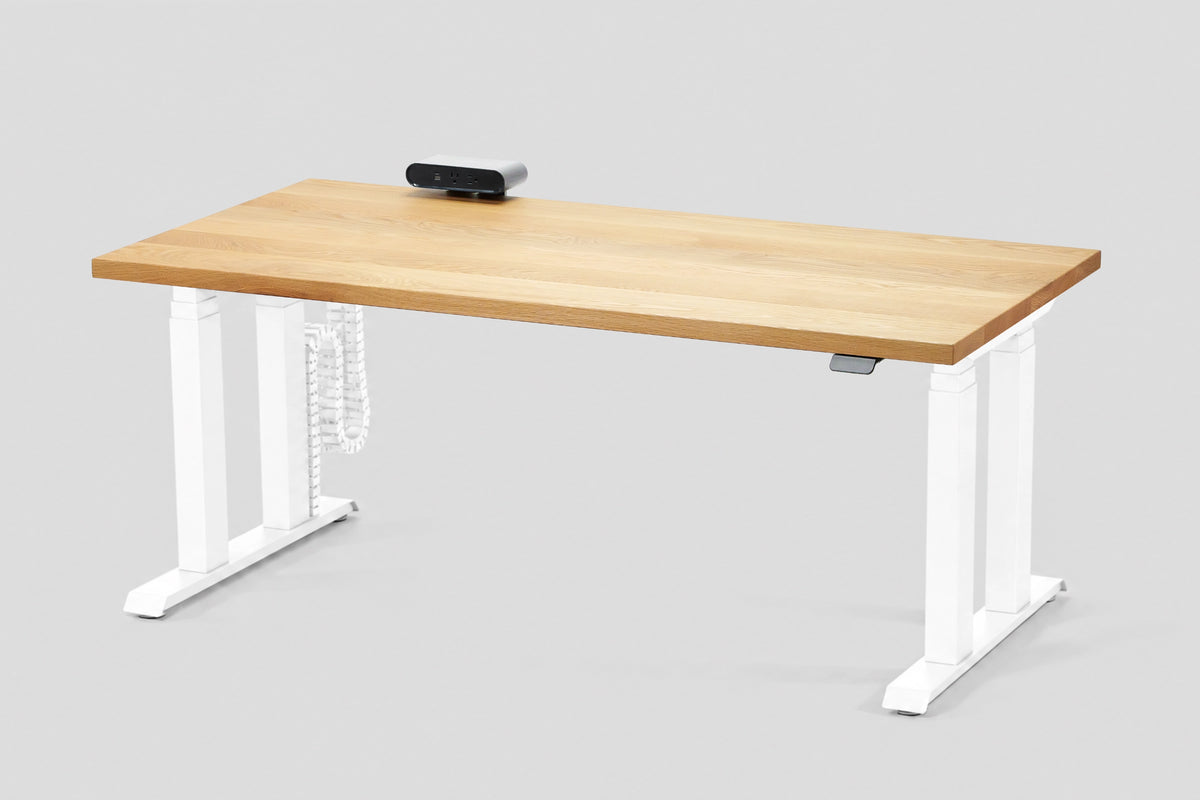 Grand Haven Solid Wood Standing Desk — Michigan Edition