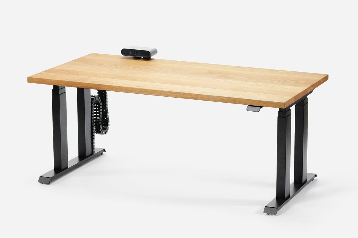 Grand Haven Solid Wood Standing Desk — Michigan Edition